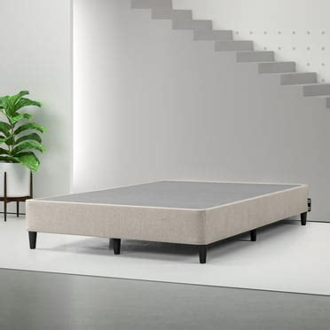 spa sensations by zinus 7.5 half fold metal box spring|ZINUS No Assembly Metal Box Spring, 7.5 Inch White Mattress .